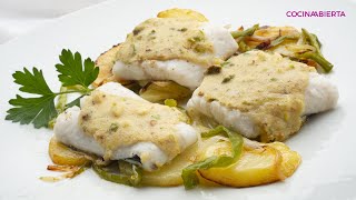 Merluza al horno con patatas y crujiente de pistacho con Karlos Arguiñano [upl. by Pasco]