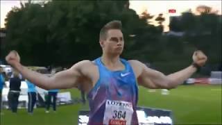 Johannes Vetter  Luzern 9444m 2017  New German National Record [upl. by Wadesworth]