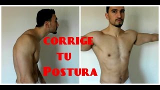 Los 3 Mejores Ejercicios Para Corregir La Cifosis Dorsal Y La Postura Corporal [upl. by Kilan116]