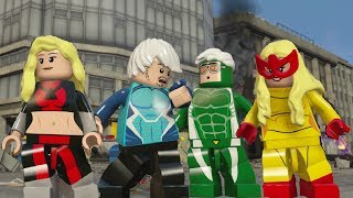 LEGO Marvels Avengers  All Speedsters Gameplay Mark 40 Quicksilver Speed Stan Lee etc [upl. by Arturo]