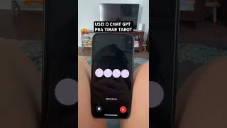 Como tirar tarot pelo chat gpt foryou chatgpt explore [upl. by Debarath]