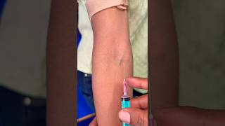 Blood samples collected pressure doctor trendingshorts viralshorts [upl. by Gerlac]