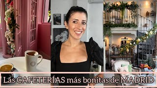 Las CAFETERÍAS con la DECORACIÓN más bonitas de Madrid [upl. by Attenaej]