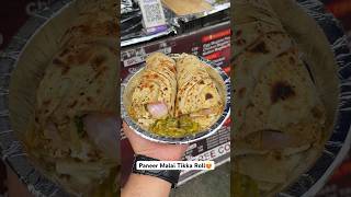 Paneer Malai Tikka Roll Rs 140 Only😍 youtubeshorts trending viral paneer rolls streetfood [upl. by Klute]