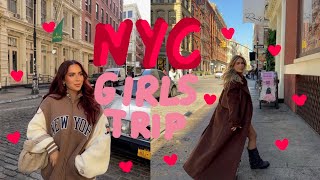 GIRLS TRIP IN NYC  Sophia and Cinzia [upl. by Lyrehs360]