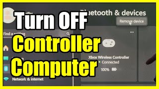 How to Turn OFF Xbox Controller Connected to Computer or Steam Power Options [upl. by Atis23]