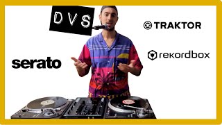 ℹ️ ¿Qué es un DVS viniloCD quottimecodequot Serato Traktor etc Explicación básica [upl. by Gabbert]