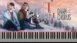 Piano Cover Red Scarf  Dawn Chorus [upl. by Eniawtna]