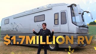 This 17M RV is the ultimate in luxury road tripping  Techadence 4 [upl. by Sirrom]