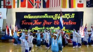 Refugees Karen New Year 2749 Atlanta Part 1 [upl. by Harras]