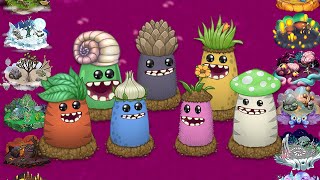 Dipsters  All Monster Sounds amp Animations My Singing Monsters [upl. by Johansen]