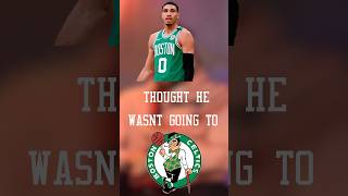 Jayson Tatum Thought He Wasn’t a Celtic basketball bostonceltics nba [upl. by Olsson]