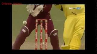 UNPLAYABLE Sunil Narine Carrom BallDoosraKnuckle Ball To Clint McKay [upl. by Barhos]