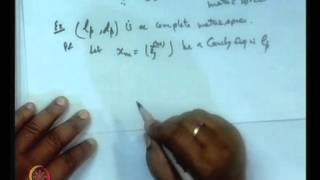 Mod01 Lec06 Examples of Complete and Incomplete Metric Spaces [upl. by Standley]