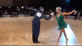 34th Copenhagen Open  GrandSlam Latin  solo Samba  Martino Zanibellato amp Michelle Abildtrup [upl. by Frasier]