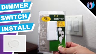 how to install a dimmer switch for recessed lighting [upl. by Sosthena114]