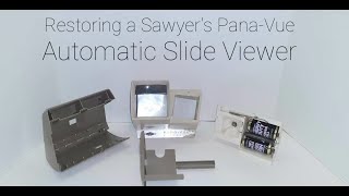 Vintage Electronics Restoration  Restoring a Sawyers PanaVue Automatic Slide Viewer [upl. by Filiano]