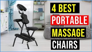 Best Portable Massage Chairs 2023  Top 4  Best Massage Chairs  Reviews [upl. by Stanley]