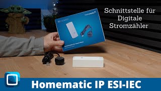 Homematic IP Schnittstelle für Smart Meter HmIPESIIEC [upl. by Anyer]