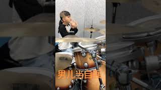 Girl playing drums rolls [upl. by Gazo625]