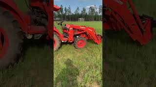 Pasture Building brushcutter pasture farming kubota bahiagrass [upl. by Peh]