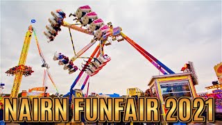 Nairn 2021 funfair 20821 [upl. by Ecidnarb]