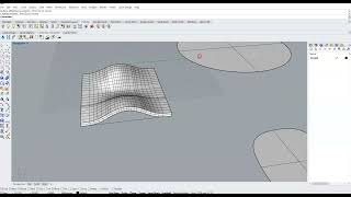 Rhino 3D  Creating Curved Solids with Rebuild PointsOn and OffsetSrf Commands [upl. by Corso]