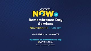 Weyburn Remembrance Day Services  November 11 2023  AccessNow TV [upl. by Latoye]