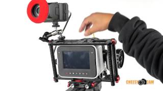 Kamerar Tank Video Cage with BlackMagic Design Cinema Camera [upl. by Sokil]