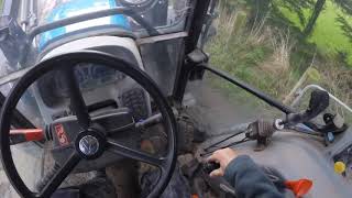 How to drive a New holland t5060 [upl. by Gollin]