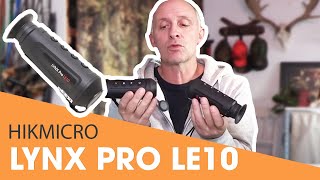 Thermiquevoici les frères Lynx Pro LE10 et LH15 de HIKmicro [upl. by Herwig]