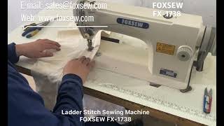 Ladder Stitch Sewing Machine [upl. by Ardnaed]