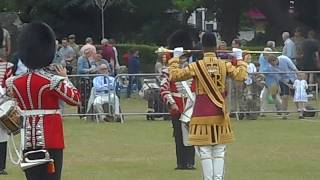 Grenadier Day 2019 Part 4 Corps of Drums 1st Batt Grenadier Guards [upl. by Ewer40]