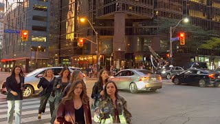 Largest City in Canada  Downtown Toronto Walk [upl. by Attiuqal151]