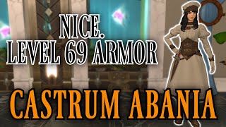 Castrum Abania Sets FFXIV Patch 40 [upl. by Kcirednek]