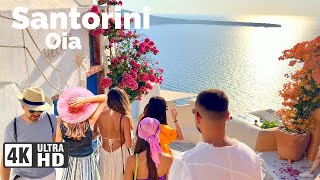 Oia Santorini Greece 🇬🇷  September 2022  4K HDR 60fps  Walking Tour [upl. by Cheston]