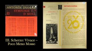 Antonín Dvořák  Symphony No 7  III Zdeněk Košler [upl. by Louls]