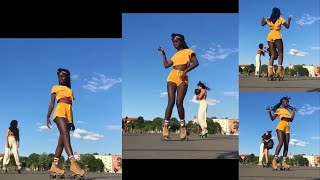 Best Coolest Roller Skating Dance Move 2020 [upl. by Ahter]