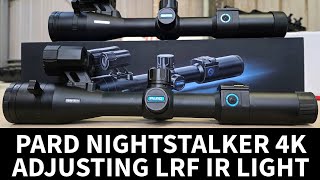 Pard Nightstalker 4k Ds35 LRF IR Light Fix Adjusting the light amp Adjusting Position [upl. by Ajroj]