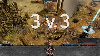 Dawn of War 2  Faction Wars 2017  Ordo Malleus vs Orks [upl. by Arbmahs]