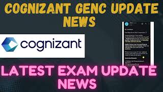 Cognizant exam update news Cognizant interview update [upl. by Karwan77]