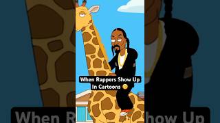 When Rappers Show Up in Cartoons 🧐 [upl. by Gunthar834]