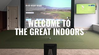 Trackman Indoor Golf Simulator [upl. by Oluas999]