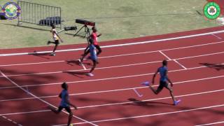 GBSS Sports 2017  100m Dash Preparatory NEW RECORD [upl. by Hnim]