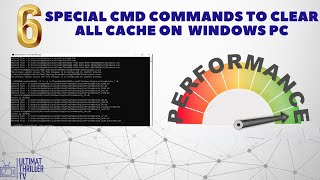 How To Clear Your Cache and Cookies using Command Prompt [upl. by Ramo]