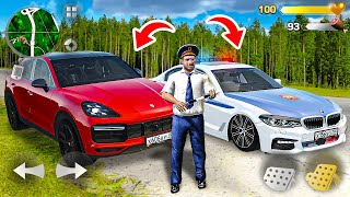 УСТРОИЛ ПОГОНЮ от ПОЛИЦИИ на PORSCHE CAYENNE TURBO GR в РАДМИР КРМП [upl. by O'Hara]