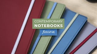 Contemporary Collection  Refillable Notebooks by Filofax [upl. by Carlyle]