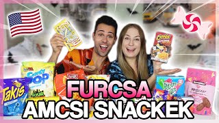 FURCSA AMCSI SNACKEK MARYVEL 🍬🇺🇸 [upl. by Litnahs578]