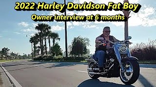 2022 HD Fat Boy 6 Month Review [upl. by Analos]