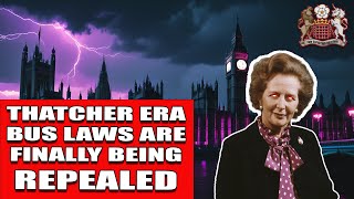 Thatcher Bus Laws Close to Being Scrapped [upl. by Ahsiuqal]